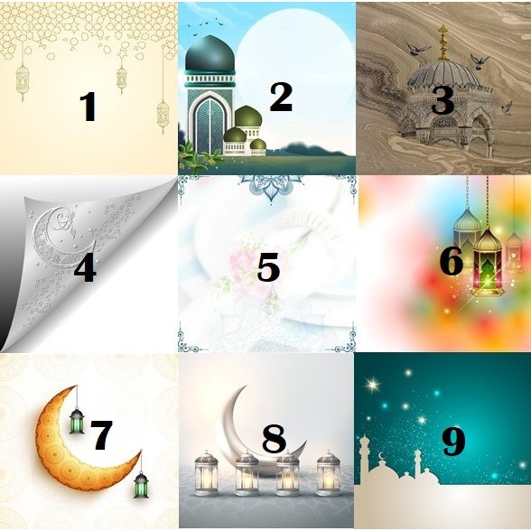 Kertas Scrapbook - Ramadhan 01 Design