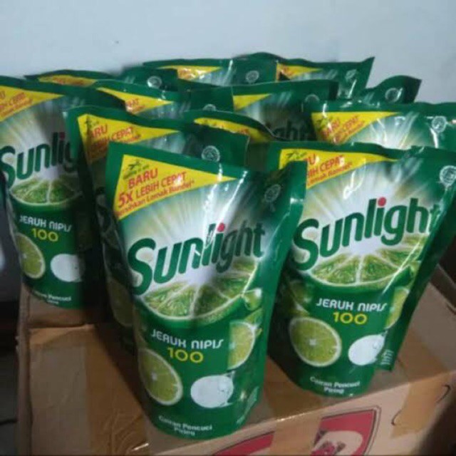 Sunlight Jeruk Nipis 650 Ml Kemasan Pouch