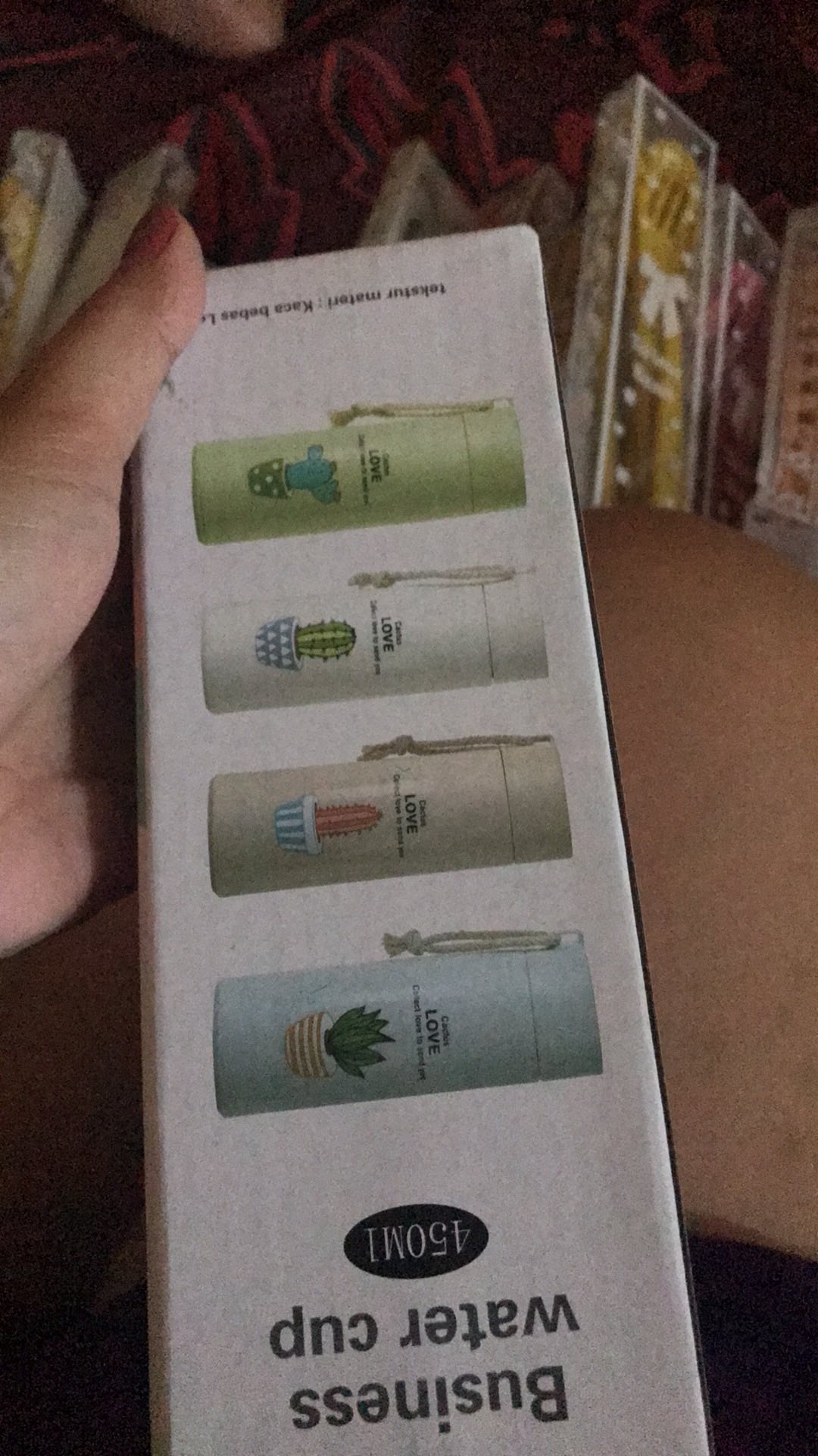 Dc B ( B0029 ) My Bottle Kaca Karakter / Kwalitas Terbaik / Tidak Bisa Memilih