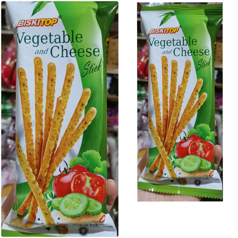 

Biskitop Vegetable & Cheese Stick 60gr