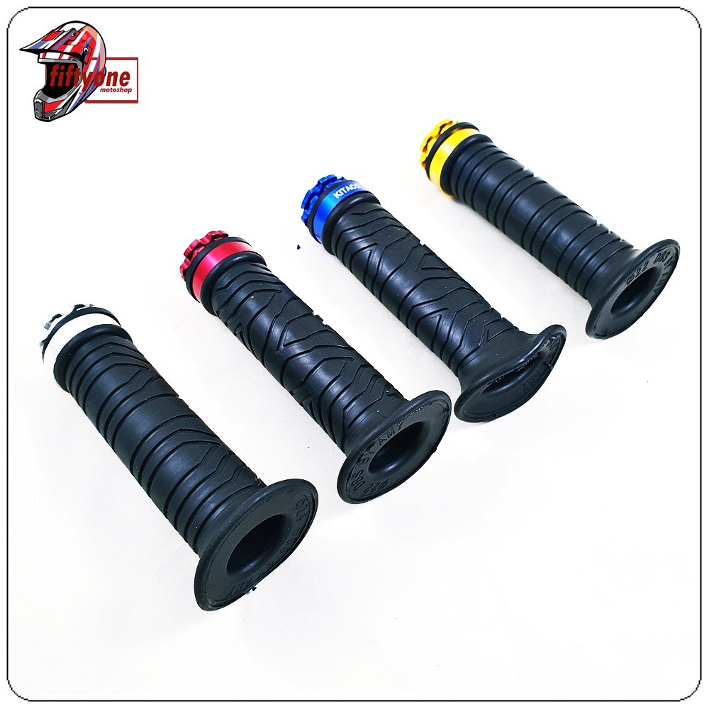 Hand Grip Kitaco Jalu CNC Warna Warni Variasi Motor