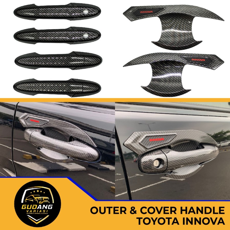 Paket Outer Handle Innova Reborn Carbon