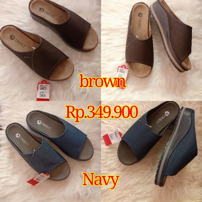 TERMURAH ORI TRISET SANDAL wedges wanita 36-40