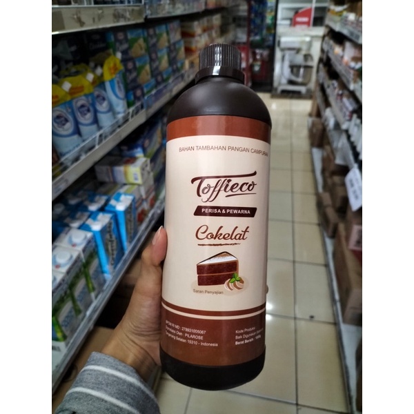 

Toffieco Pasta Cokelat 1KG Perisa dan Pewarna