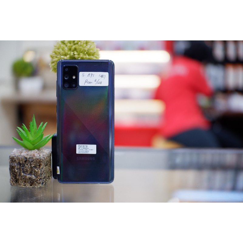 SAMSUNG A71 FULLSET ORI BAWAAN - Hp Bekas Second-1