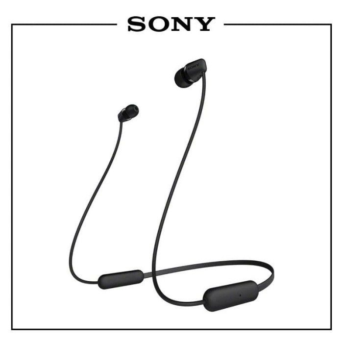 Sony Earphone Wireless In Ear WI-C100 Garansi Resmi Sony Indonesia 1 Tahun