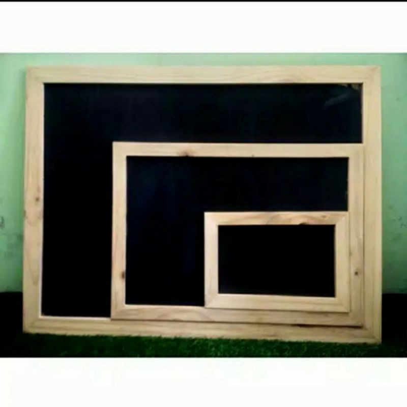 

papan tulis kapur blackboard gantung 20x30