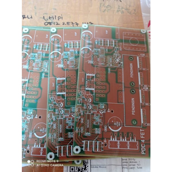 pcb setrum pdc 4 fet big fiber