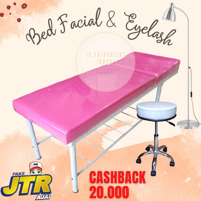 Paket Eyelash Extension Bed eyelash + kursi + Lampu