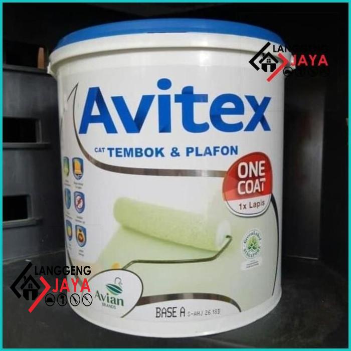 Promo Avitex One Coat Cat Tembok Interior- Plafon Avian- Cat Plafon Langgeng-