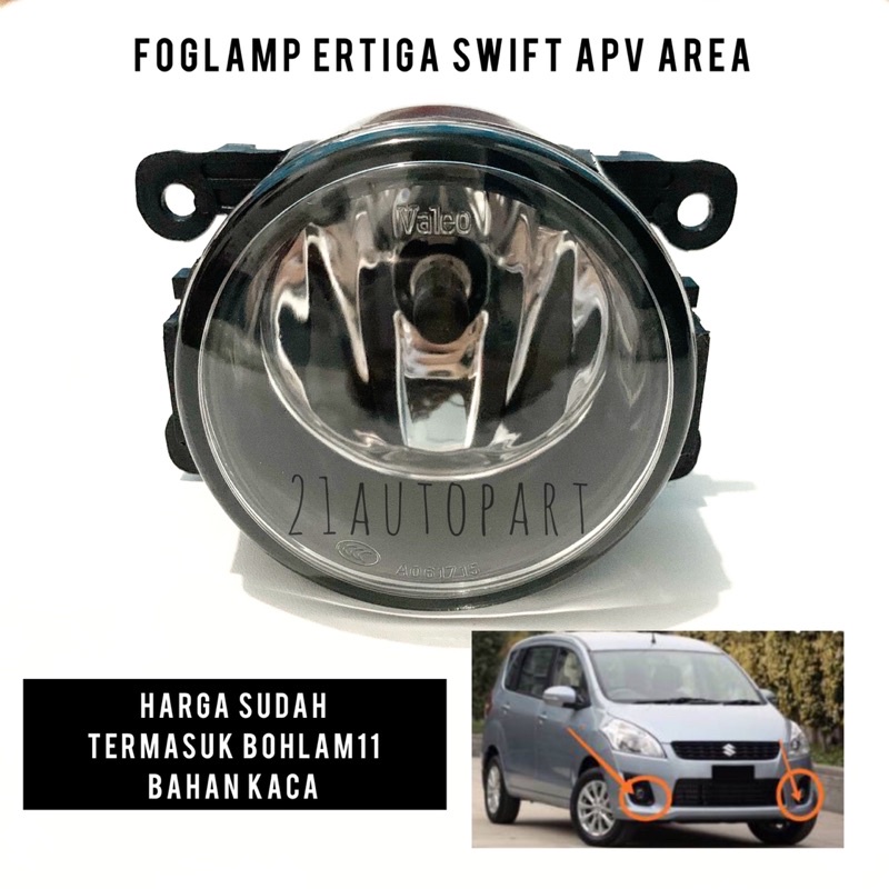 Lampu tembak foglamp ertiga swift apv arena