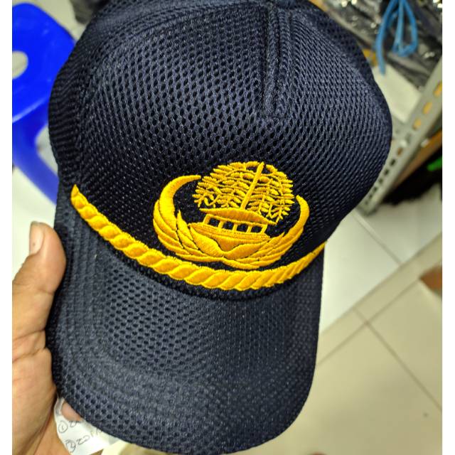 TOPI KORPRI HITAM DAN BIRU