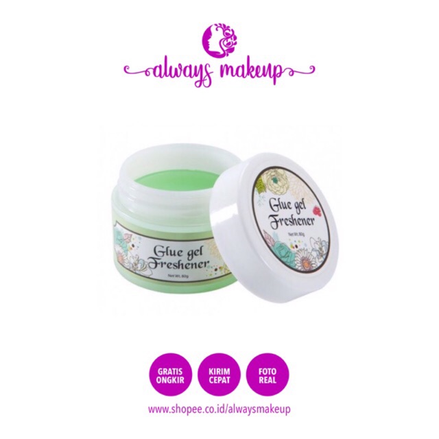 GLUE GEL FRESHENER untuk penghilang bau lem eyelash / membantu agar pemsananga. Tdk perih