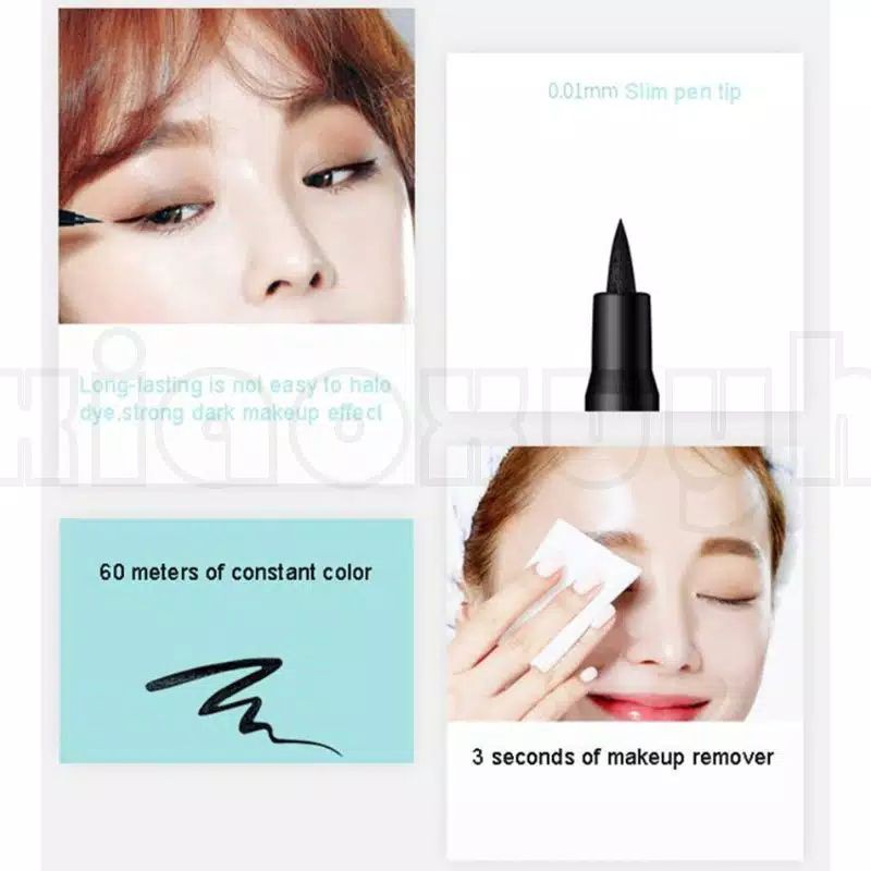 DNM Eyeliner Cair Tahan Lama Waterproof Pen/ DNM-el