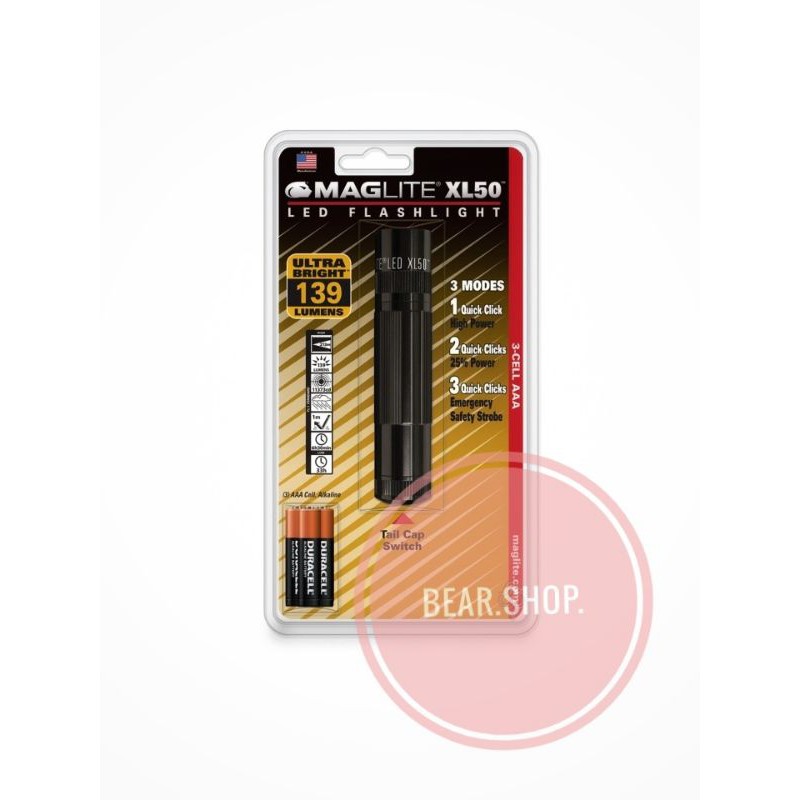 Maglite Senter Led Hangpack Xl50-S3016 - Hitam
