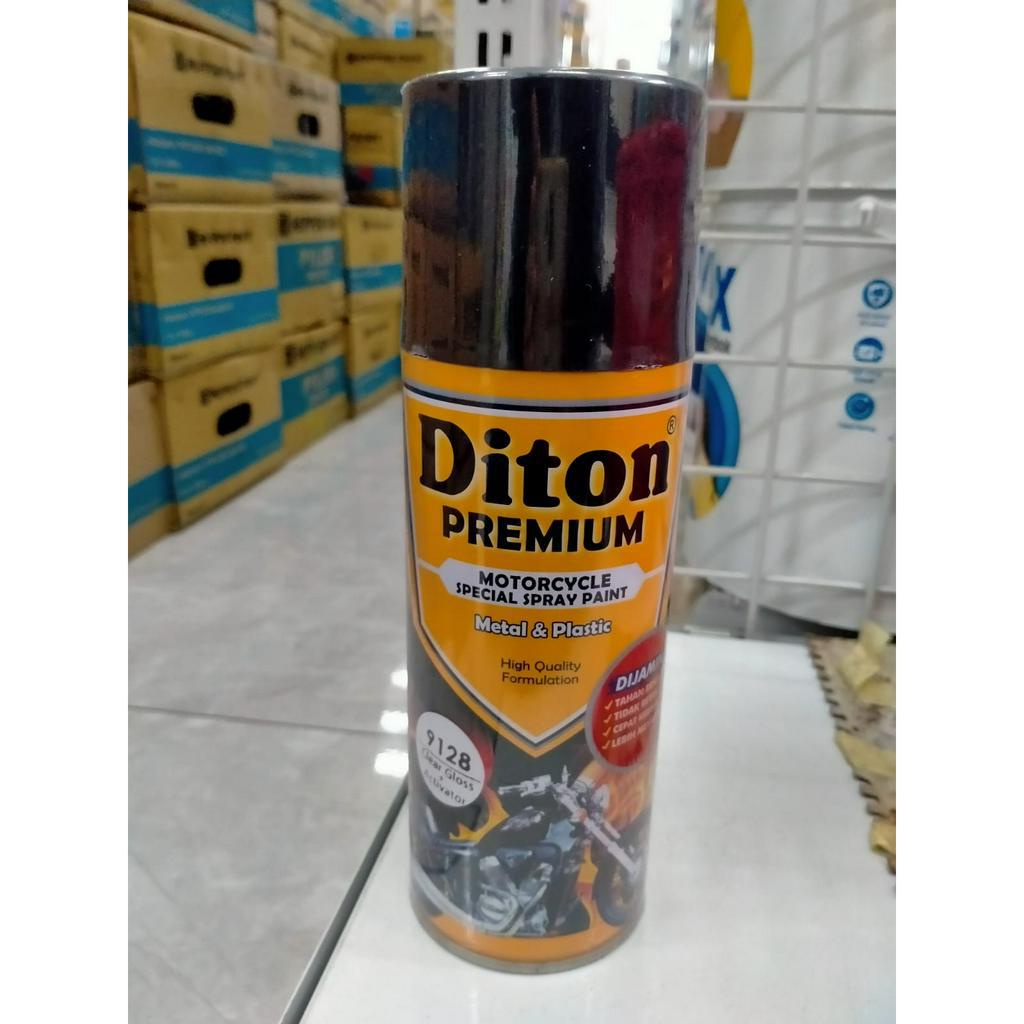 DITON Premium 400cc Pilok Pilox Cat Semprot Warna Hitam 9109