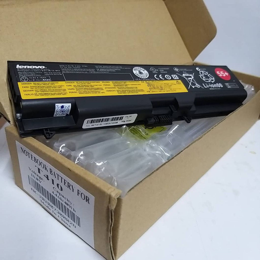 Battrei Laptop ORI Lenovo Thinkpad E420 L412 L510 SL410 T410 T420 T520i W510 W520 L410 L510