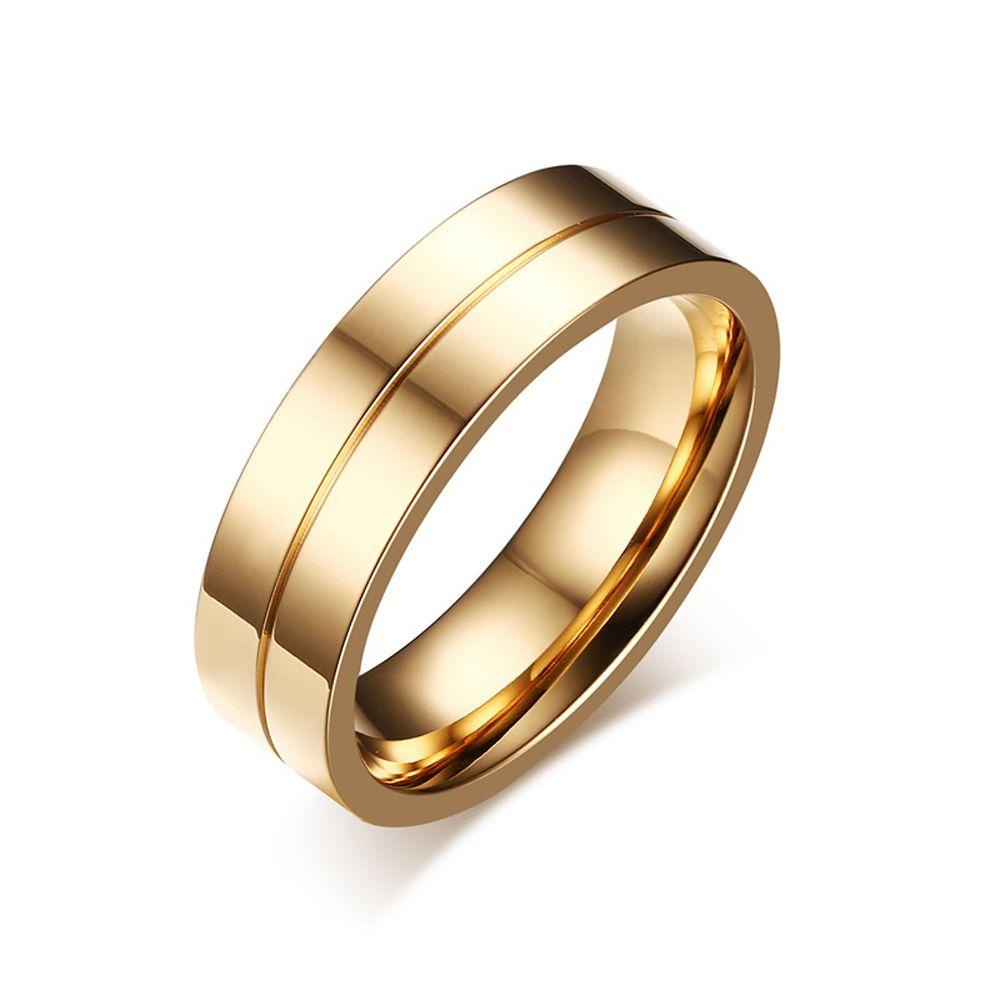 Lily Wedding Band Cincin Wanita Pria Pasangan Love Stainless Steel