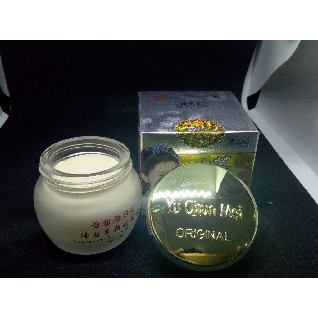 YuChunMei Cordyceps Paket Krim Siang Malam Serum Wajah Original Taiwan Day Night Cream Serum