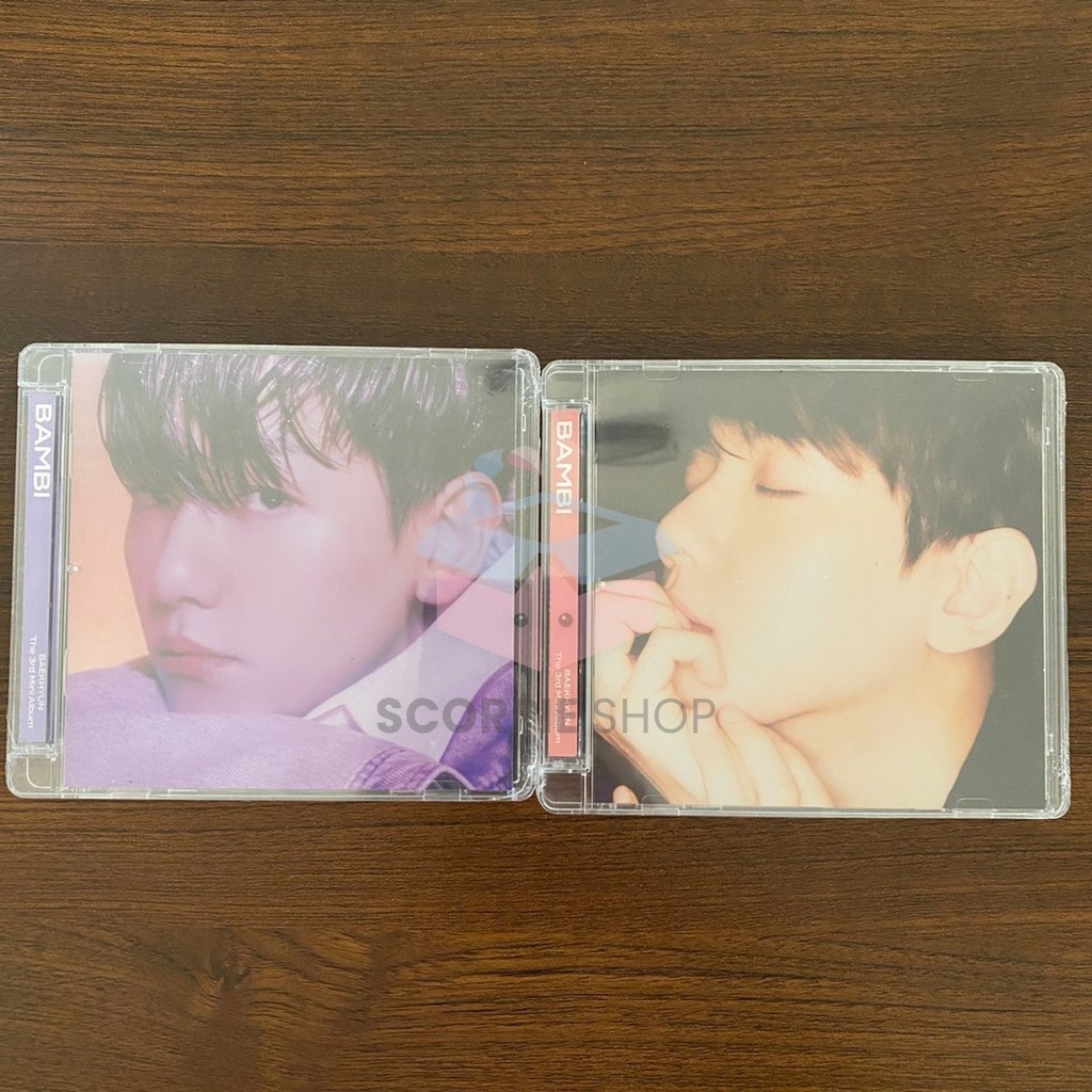 BAEKHYUN - BAMBI (JEWEL CASE) Sealed + Poster