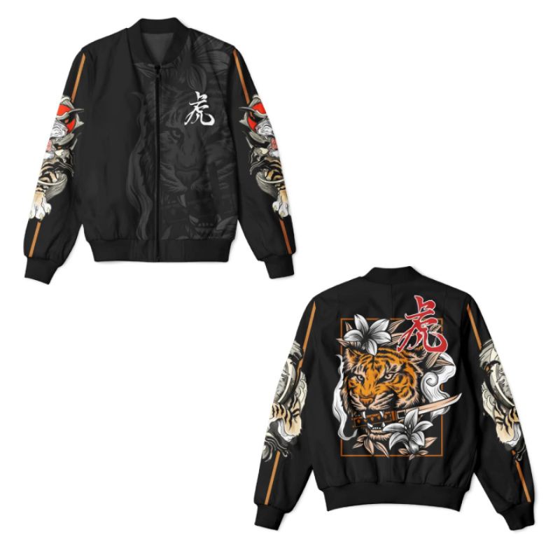 jaket Sukajan Tiger Jepang Japan anime bomber pria murah