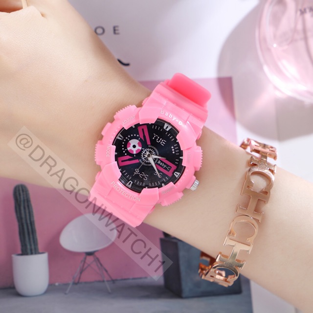 ［Ready Stock］Jam tangan sport jarum wanita kualitas super S1068