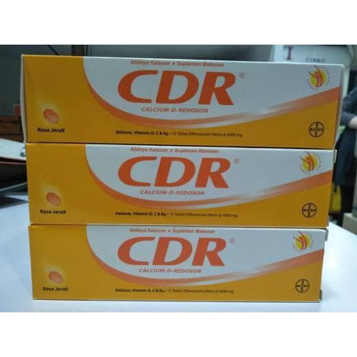 CDR Tablet Effervescent isi 15 Tablet