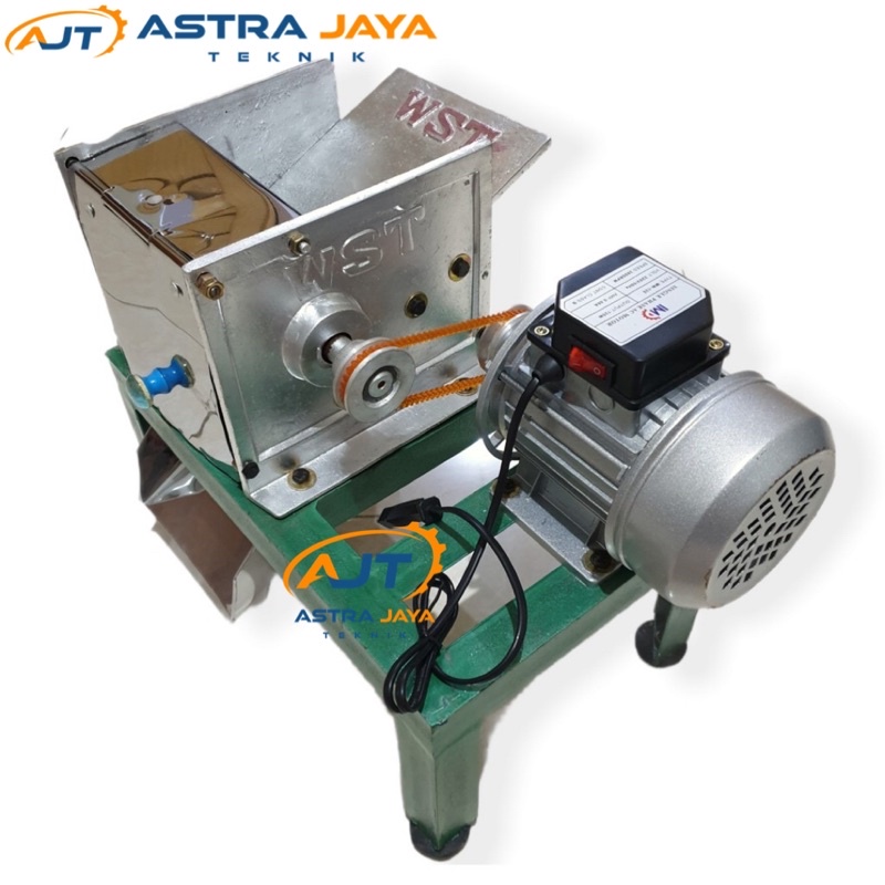 Mesin Parutan Kelapa Listrik 200 Watt Double Pully Bison HJS
