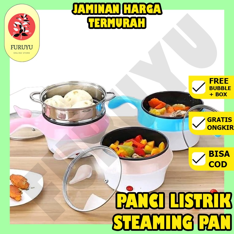 Panci Serbaguna Fry Pan Panci Goreng Rebus Kukus Steamer Steaming Pan Pengukus