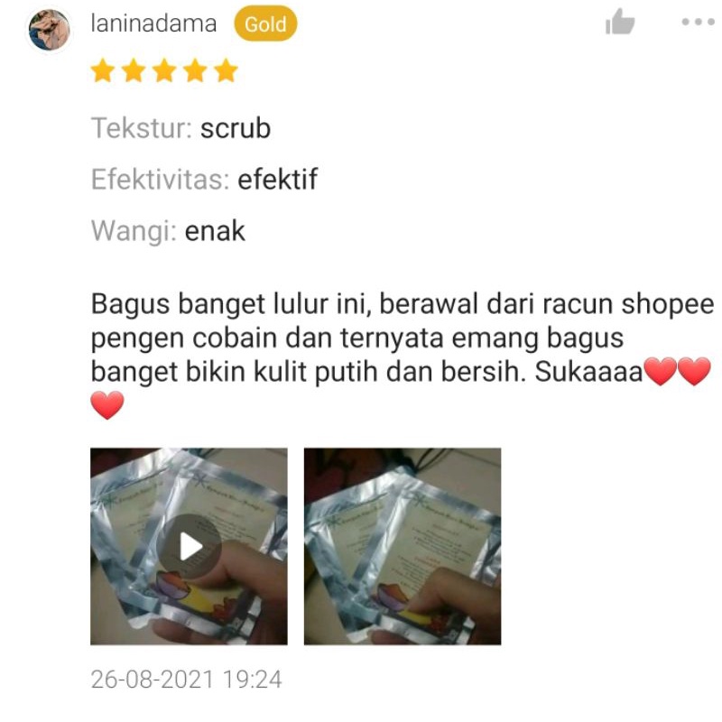 VIRAL 100 gr LULUR REMPAH KAYU BANGKAL ORIGINAL