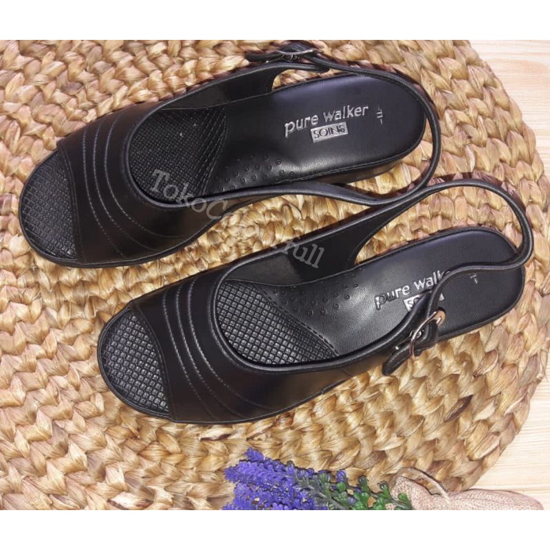 Daimatu Purewalker 601 Basic Wedges-Sandal Wanita/ sandal wedges