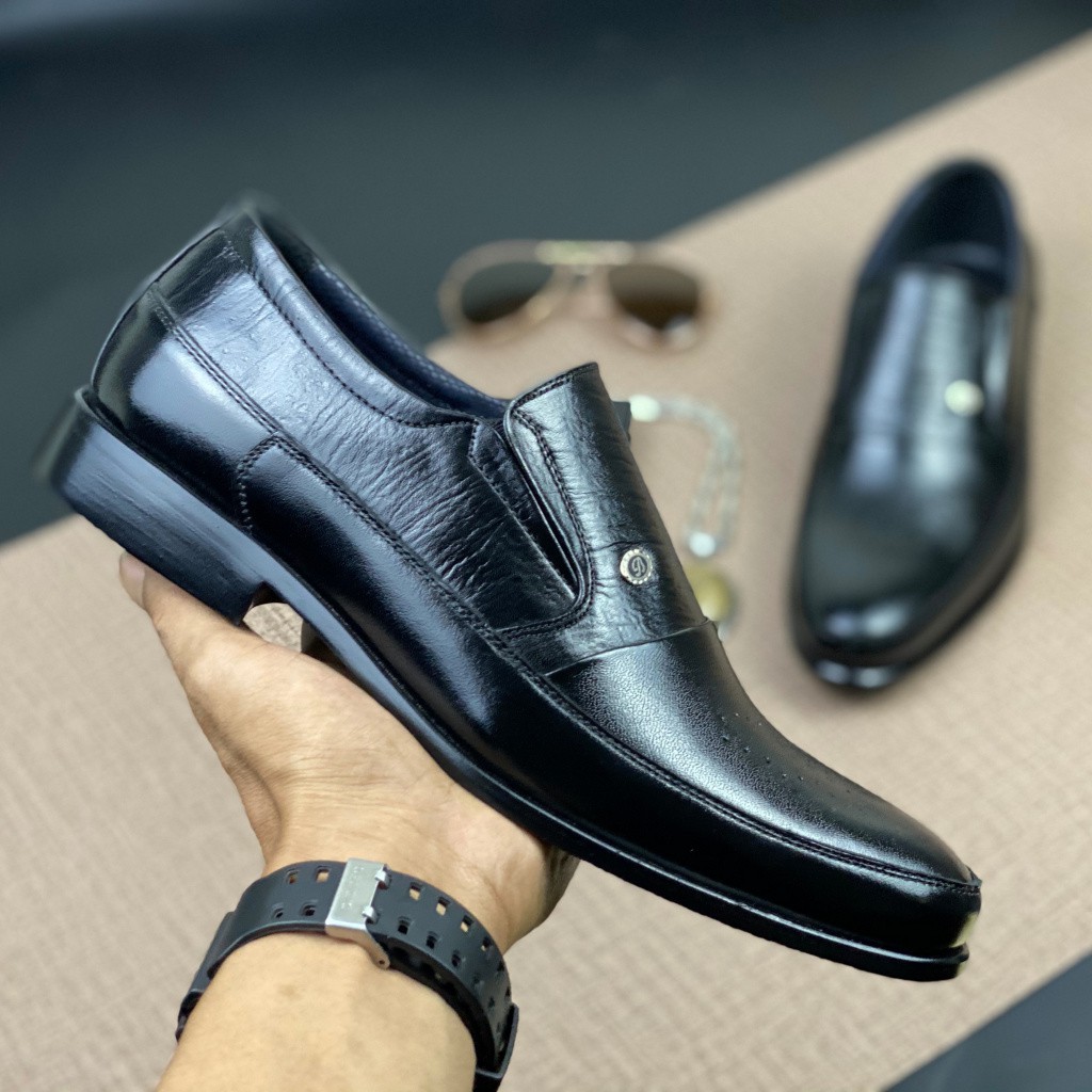 Sepatu Pantofel Pria Kulit Asli Sepatu Pantopel Kerja Resmi Sepatu Pantopel Formal Yal Barneet 885