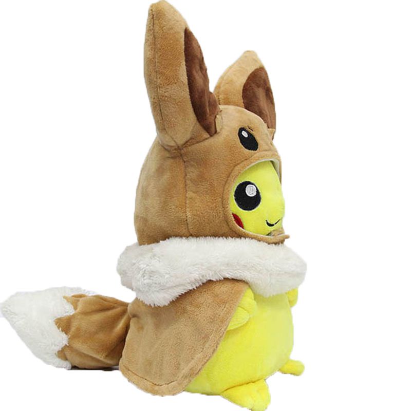 Pusat Eevee Ponco Boneka Plush Figure Boneka Hadiah Mainan