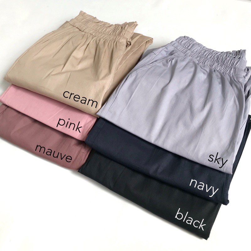 celana panjang basic celana kerja celana hijab KALLYOUTFIT