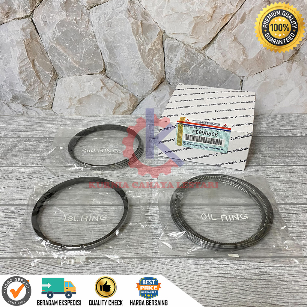 RING PISTON - RING SEHER MITSUBISHI PS125 CANTER STD