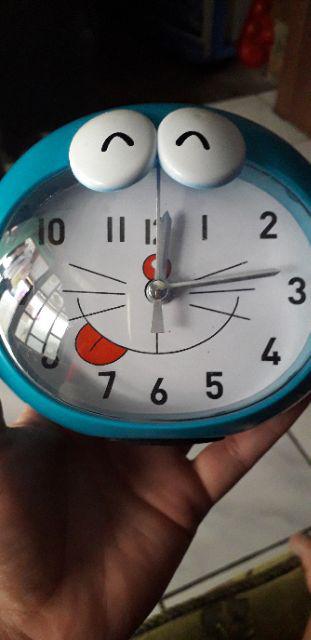 Jam Alarm /  Weker Bulat Karakter Doraemon