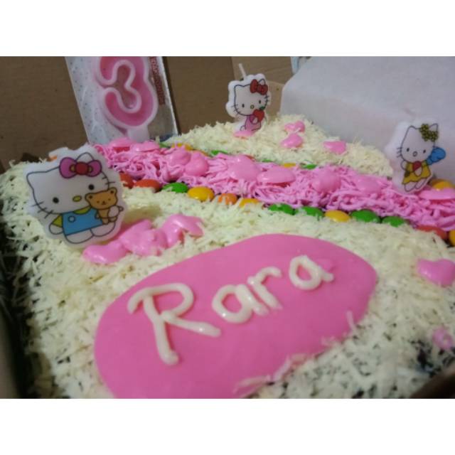 

Brownies ulang tahun / brownies ultah / birthday brownies