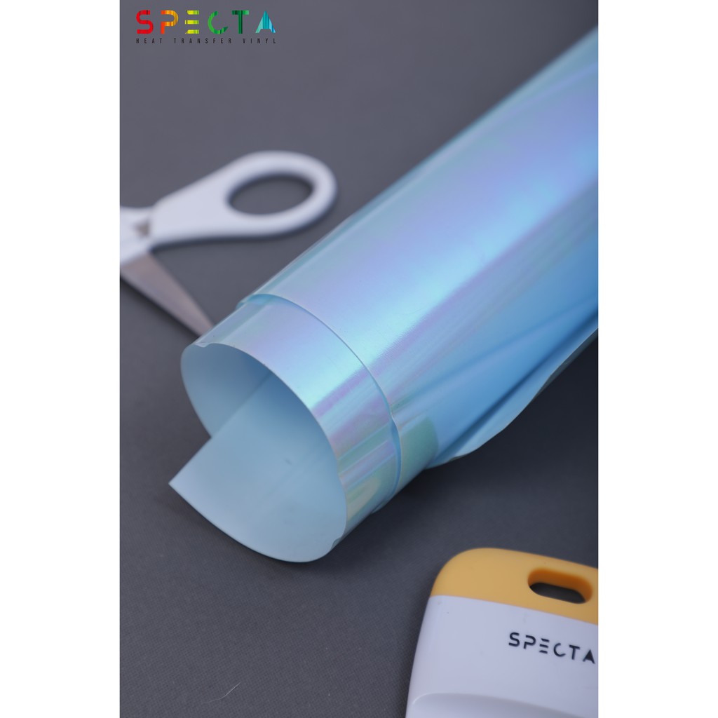 POLYFLEX PET LASER METALLIC KOREA SPECTAFLEX PL - 09 HTV LIGHT BLUE