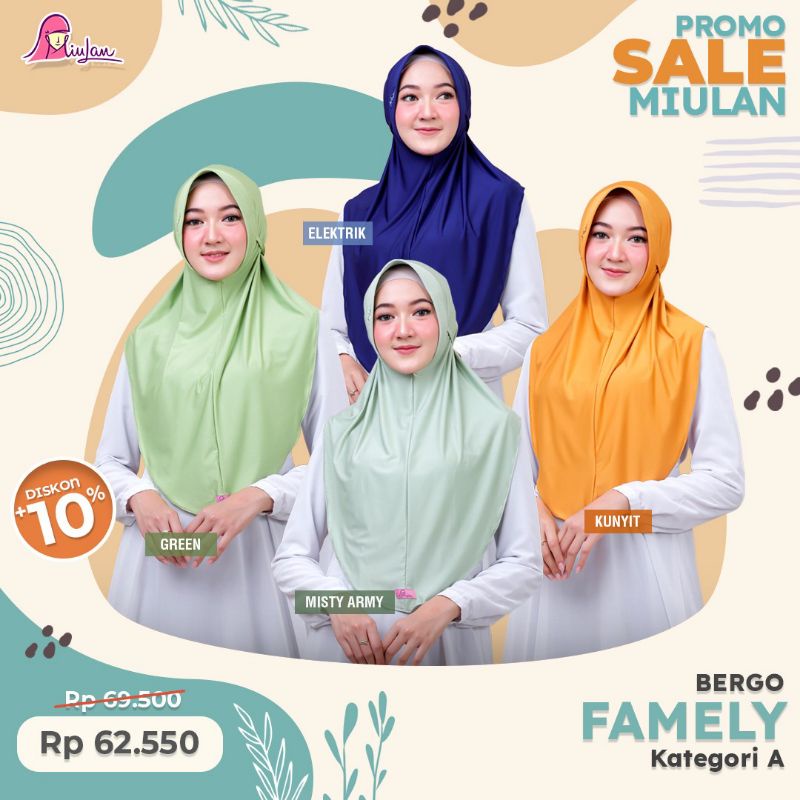 BERGO FAMELY MIULAN || BERGO MIULAN || BERGO JERSEY