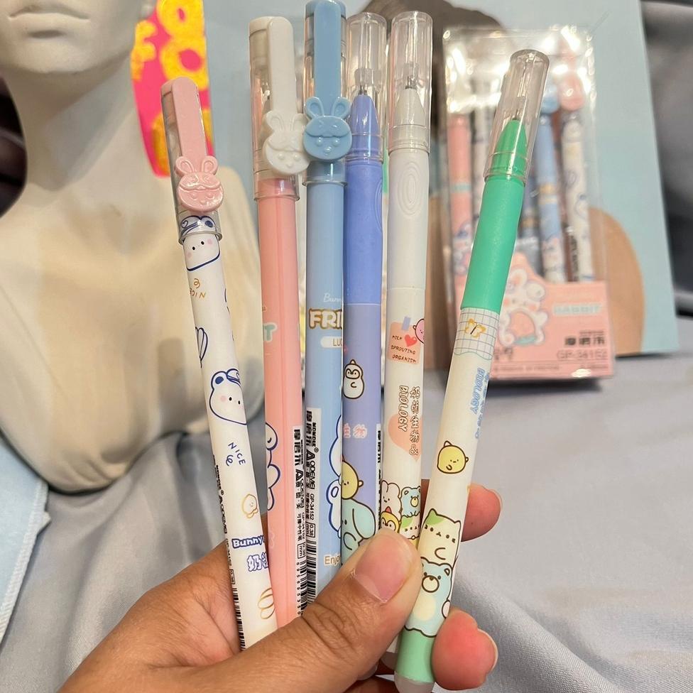 

[Z ] Pulpen Odemei GP-34152 Bisa Di Hapus 1 Lusin Harga Untuk Dapat 12 Pcs Pulpen Erasable Ballpoint Funny Unique Fancy Best Gift Stationery For School Alat Tulis Kantor Sekolah Ready Grosir