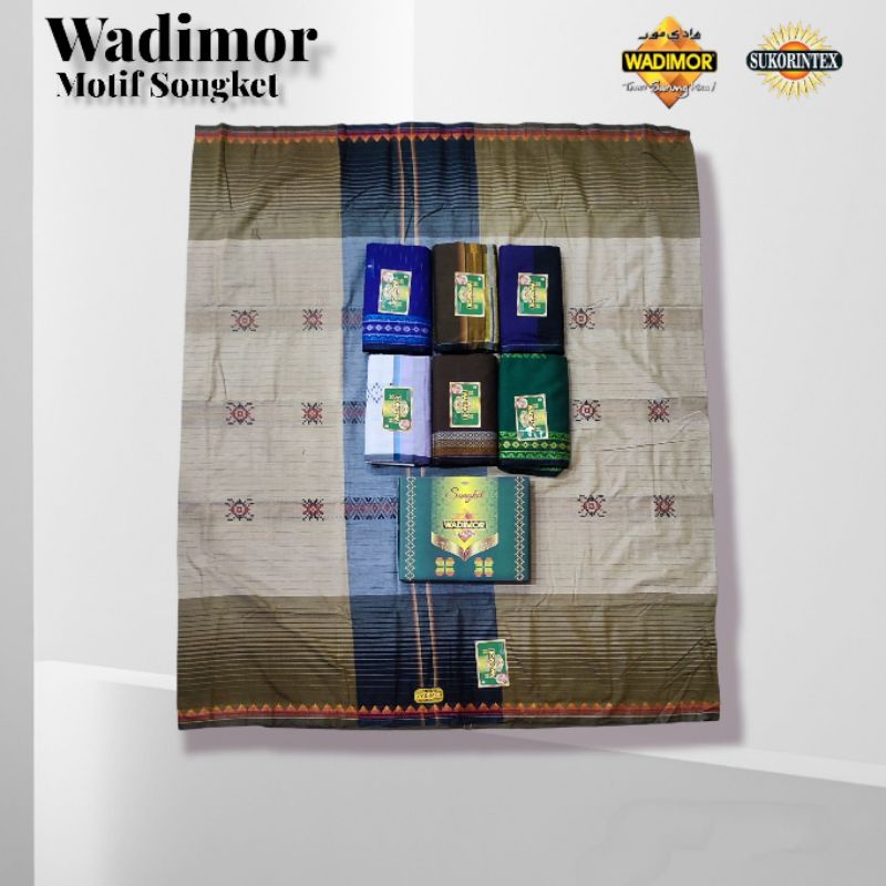 Sarung Tenun Wadimor Motif Songket