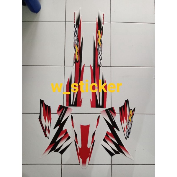 Striping Stiker Lis Yamaha F1ZR Millenium merah