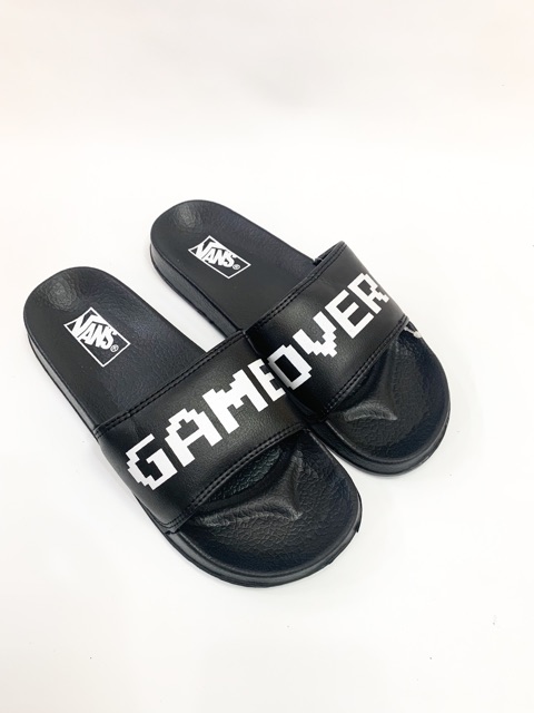 (CUCI GUDANG)SANDAL SLOP PRIA VANS “GAME OVER” | KUALITAS IMPORT