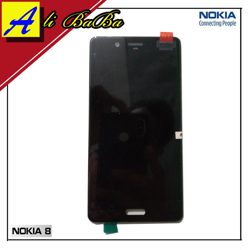 LCD Touchscreen Nokia 8 TA1004 - TA1012 - TA1052 Layar Sentuh Nokia 8 Kaca HP Nokia 186 Panel LCD