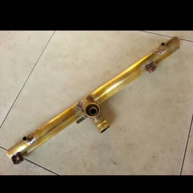 Upper tank radiator kuningan grand max tipis