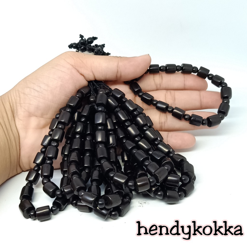 10 gelang kokka kaukah mardjan halat bulat hitam