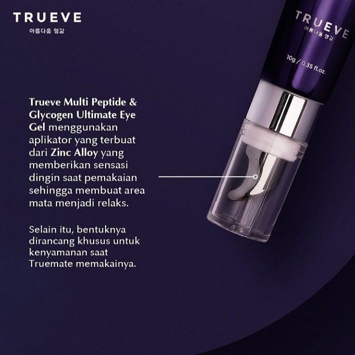 Trueve Skincare Koleksi Serum Wajah &amp; Eye Cream Gel