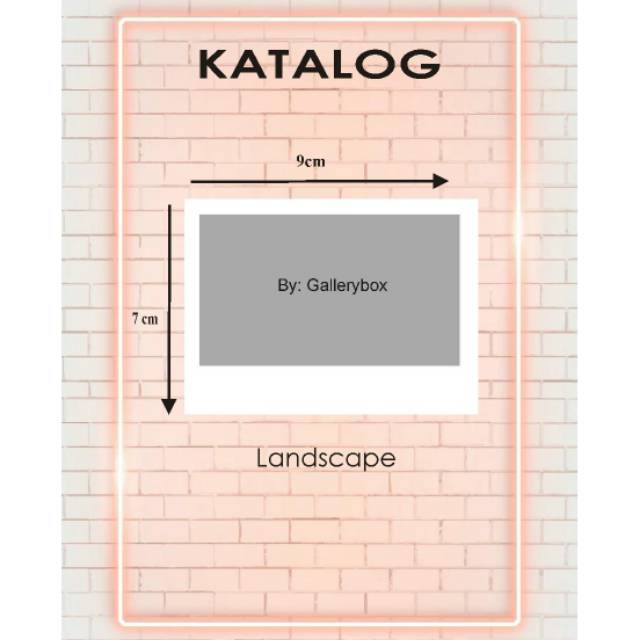 

LANDSCAPE POLAROID (7x9) | PREMIUM Glossy Photopaper 260gsm (TEBAL) | PACKING BOX!!
