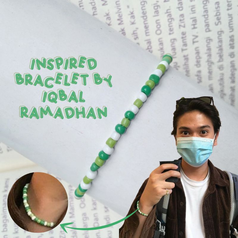 gelang manik iqbal Ramadhan