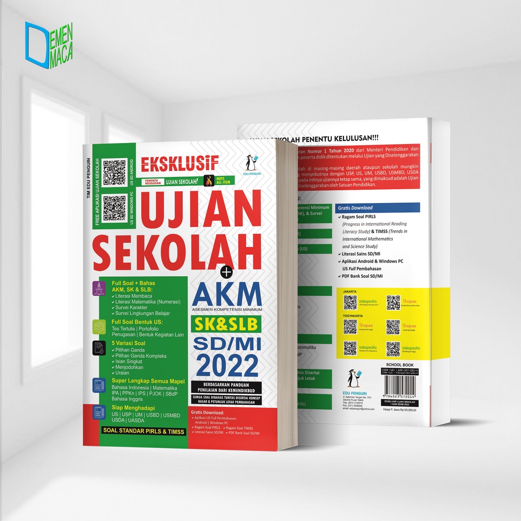 EKSKLUSIF UJIAN SEKOLAH + AKM SD/MI 2022